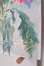 Load image into Gallery viewer, No. 401 Pink decorative dahlias no. 3, 11 x 14 + dahlia seeds