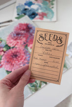 Load image into Gallery viewer, No. 403 Dahlias and Roses, 11 x 14 + dahlia seeds