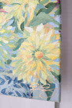 Load image into Gallery viewer, No. 402 Yellow Dahlias, 11 x 14 + dahlia seeds