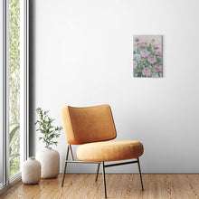 Load image into Gallery viewer, No. 398, Pink peonies chinoiserie floral canvas wrap