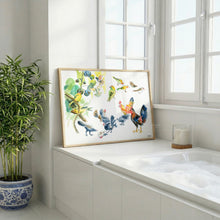 Load image into Gallery viewer, Birds of O'ahu, a fine art print on paper