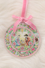 Load image into Gallery viewer, Chinoiserie acrylic ornament, The Nativity of Jesus