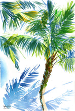 Load image into Gallery viewer, Palms and Shadows, a fine art print on paper