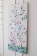 Load image into Gallery viewer, April, an ivory chinoiserie canvas wrap