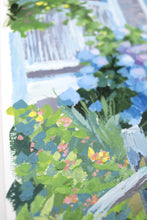 Load image into Gallery viewer, Shingled beach house with hydrangea - 11 x 14