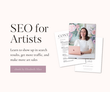 Load image into Gallery viewer, SEO for Artists ebook