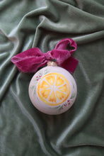 Load image into Gallery viewer, Lemon hand-painted ornament
