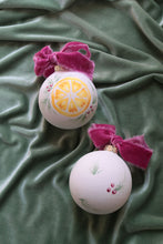 Load image into Gallery viewer, Lemon hand-painted ornament