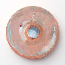 Load image into Gallery viewer, Maple glazed donut, original acrylic painting on canvas - 4 x 4 inches