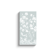 Load image into Gallery viewer, May, a tonal green chinoiserie canvas wrap