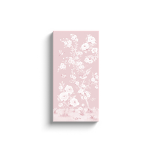 Load image into Gallery viewer, April, a tonal pink chinoiserie canvas wrap