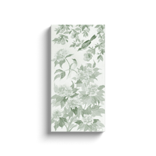 Load image into Gallery viewer, Anne, a green chinoiserie canvas wrap print