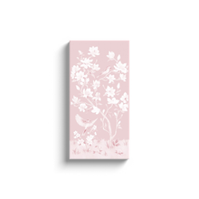 Load image into Gallery viewer, May, a tonal pink chinoiserie canvas wrap