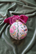Load image into Gallery viewer, Chinoiserie bird hand-painted ornament