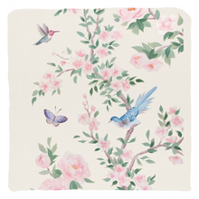 Load image into Gallery viewer, Ivory chinoiserie throw pillow