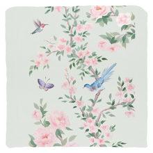 Load image into Gallery viewer, Sage green chinoiserie throw pillow