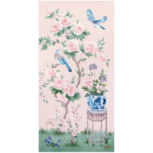 Load image into Gallery viewer, June, a pink chinoiserie fine art print on paper