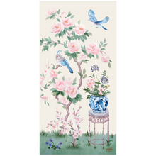Load image into Gallery viewer, June, an ivory chinoiserie fine art print on paper