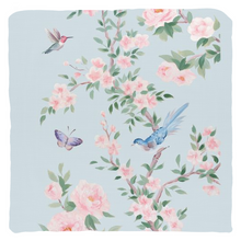 Load image into Gallery viewer, Powder Blue Chinoiserie throw pillow