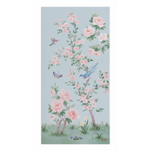 Load image into Gallery viewer, April, a blue chinoiserie canvas wrap