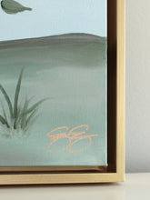 Load image into Gallery viewer, Songbirds and Magnolias - 20 x 40 framed