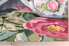 Load image into Gallery viewer, Still life painting of Rose Canton Tea Set - 18 x 18