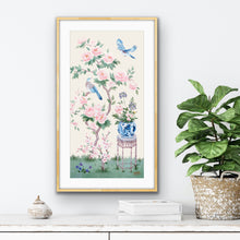 Load image into Gallery viewer, June, an ivory chinoiserie fine art print on paper