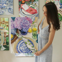Load image into Gallery viewer, Blue Willow - 18 x 24