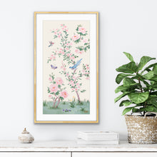 Load image into Gallery viewer, April, an ivory chinoiserie fine art print on paper