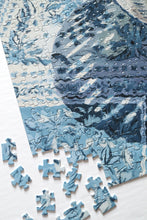 Load image into Gallery viewer, Patterned Shadow (lemons in blue and white bowl) jigsaw puzzle