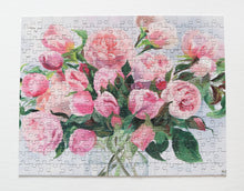 Load image into Gallery viewer, Garden Rose jigsaw puzzle