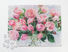 Load image into Gallery viewer, Garden Rose jigsaw puzzle