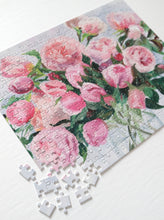 Load image into Gallery viewer, Garden Rose jigsaw puzzle