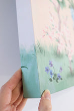Load image into Gallery viewer, June, a pink chinoiserie canvas wrap