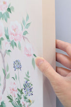Load image into Gallery viewer, June, a pink chinoiserie canvas wrap