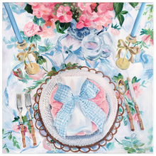 Load image into Gallery viewer, Blue Gingham, a fine art print on paper