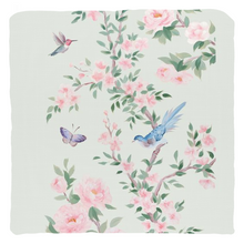 Load image into Gallery viewer, Sage green chinoiserie throw pillow