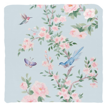 Load image into Gallery viewer, Powder Blue Chinoiserie throw pillow