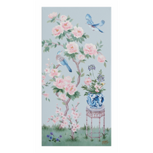 Load image into Gallery viewer, June, a blue chinoiserie canvas wrap