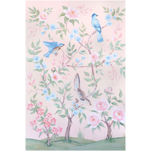 Load image into Gallery viewer, Blush Chinoiserie No. 1, a fine art print on canvas