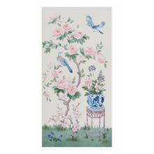 Load image into Gallery viewer, June, an ivory chinoiserie canvas wrap