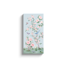 Load image into Gallery viewer, April, a blue chinoiserie canvas wrap