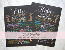 Load image into Gallery viewer, Favorite Things Poster • The original birthday chalkboard