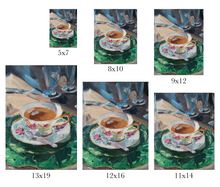 Load image into Gallery viewer, No. 136 Afternoon Tea, a fine art print on paper

