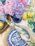No. 139 Blue Willow, a fine art print on paper