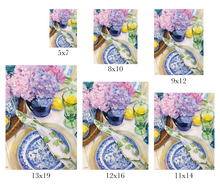 Load image into Gallery viewer, No. 139 Blue Willow, a fine art print on paper
