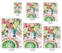 Load image into Gallery viewer, No. 140 Famille Rose, a fine art print on paper
