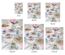 Load image into Gallery viewer, No. 144 Magnolia Tea and Scones, a fine art print on paper
