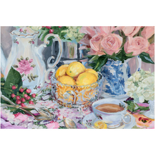 Load image into Gallery viewer, Lemon Tea No. 2, a fine art print on canvas
