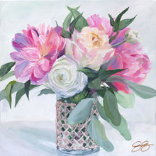 Load image into Gallery viewer, No. 294 Bring Me a Dream, a fine art print on paper, peony bouquet
